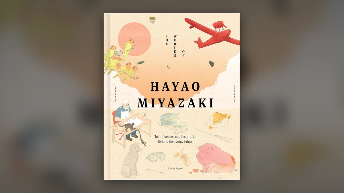 Copertina del libro «L'universo di Hayao Miyazaki» di Nicolas Rapold, edito da Apogeo
